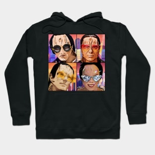 Deep Space Vice Collage Square Hoodie